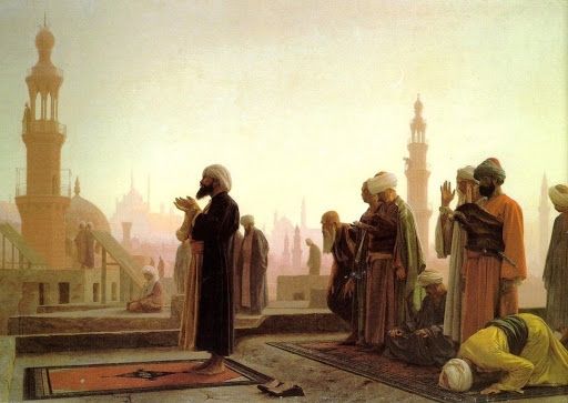 muslim-men-painting
